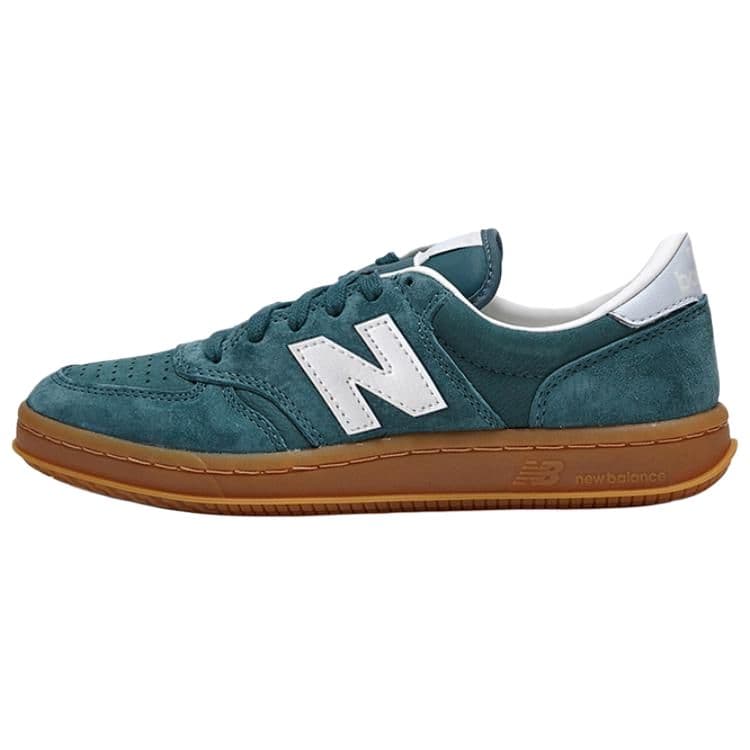Кроссовки New Balance NB 500 Устойчивая к истиранию Низкая Обувь для Скейтбординга Мужская Зеленая Белая - изображение 1