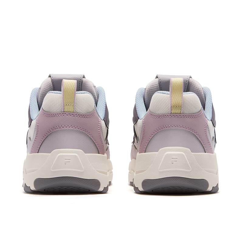 Кроссовки FILA FUSION BURWEED Сверкающие складные туфли для ушей Текстиль синтетическая кожа Низкие кеды для скейтбординга Женские - изображение 5