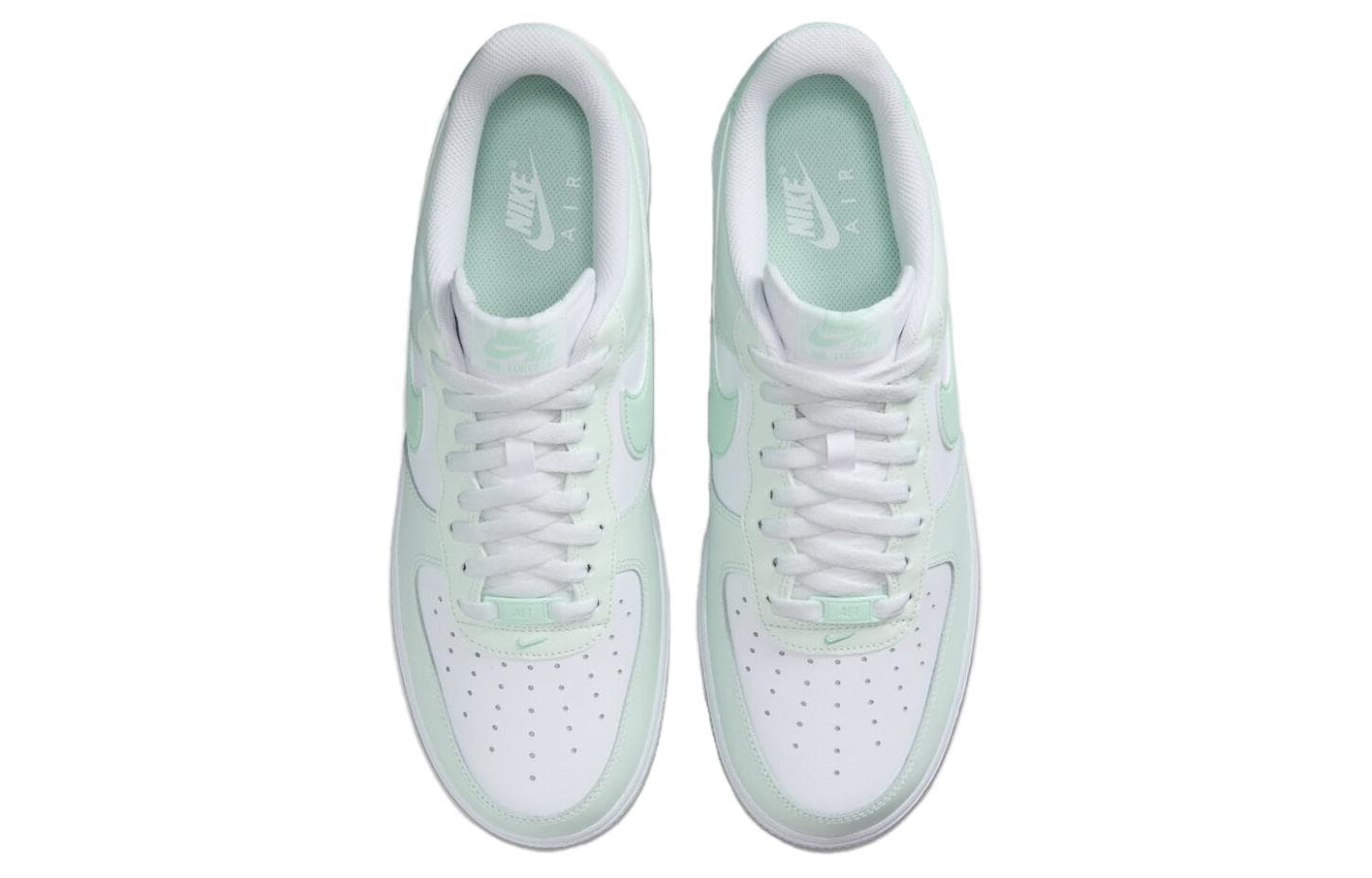 Кроссовки Nike Air Force 1 Low Green White — фото 4