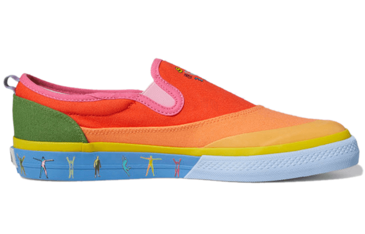 Кроссовки adidas originals NIZZA Slip-On Pride - изображение 2