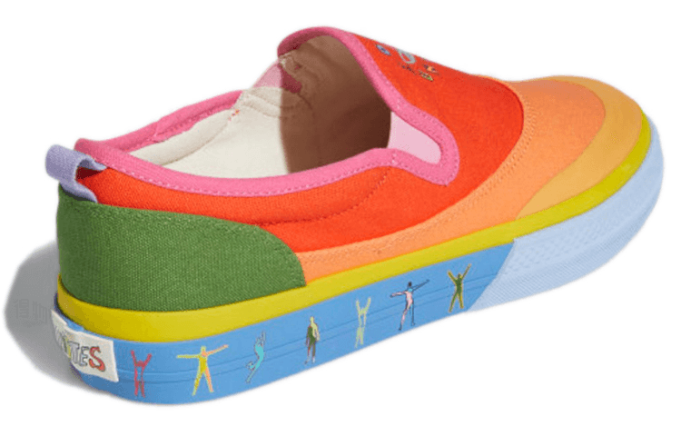 Кроссовки adidas originals NIZZA Slip-On Pride - изображение 4