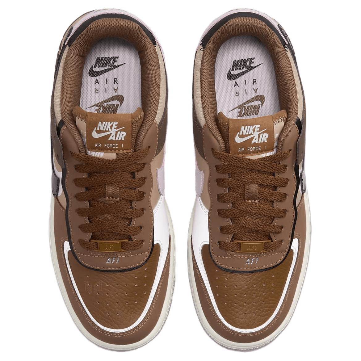 Кроссовки Nike Air Force 1 Shadow Brown - изображение 4