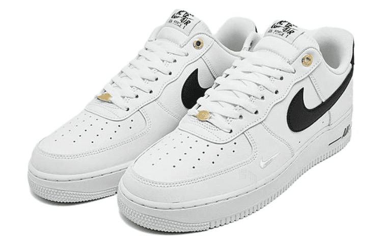 Кроссовки Nike Air Force 1 Low Black White — фото 2