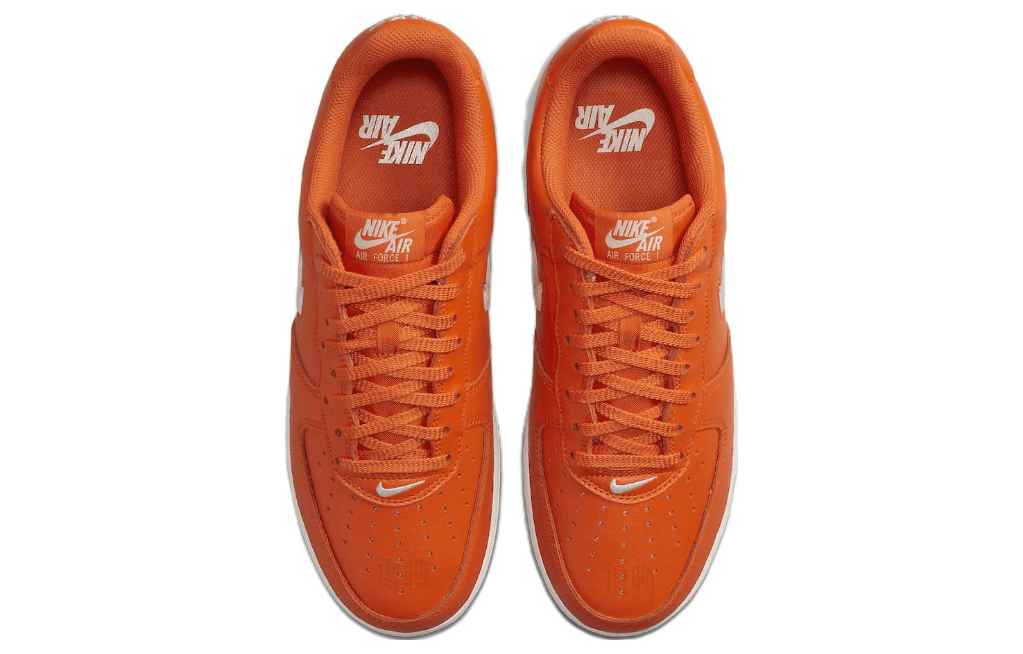 Кроссовки Nike Air Force 1 Low Orange Yellow — фото 4