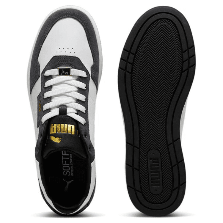 Кроссовки PUMA Court Classic White Black - изображение 5