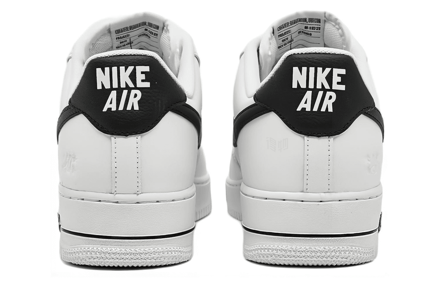 Кроссовки Nike Air Force 1 Low Black White — фото 4
