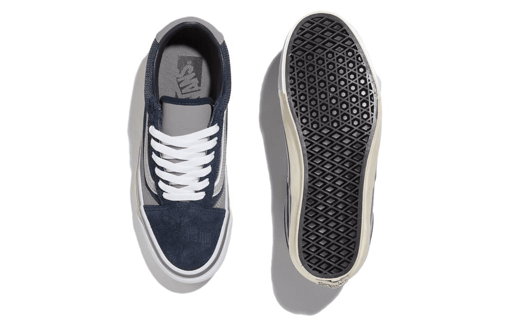 Кроссовки Vans Old Skool Black Grey - изображение 4
