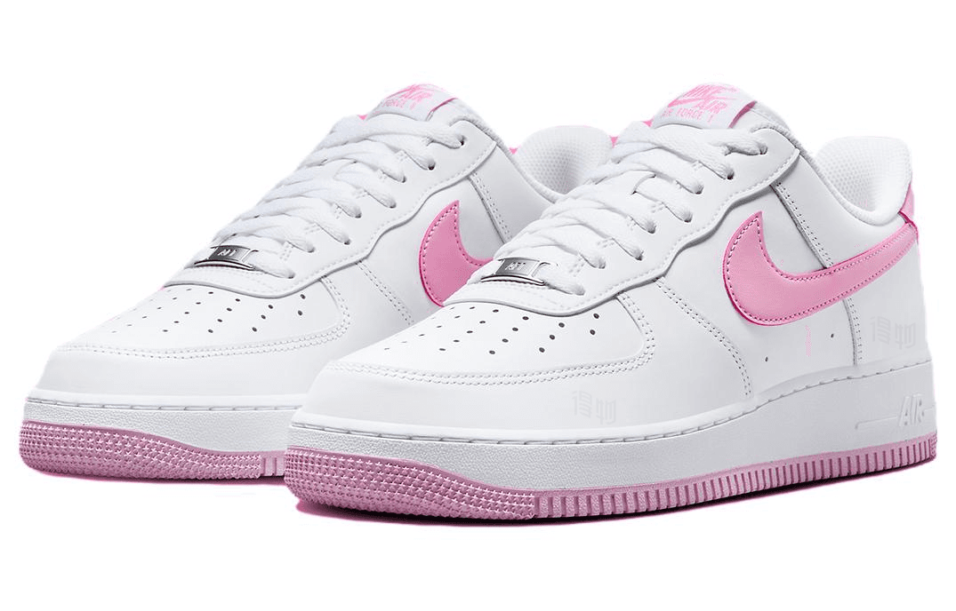 Кроссовки Nike Air Force 1 Low White Pink — фото 3