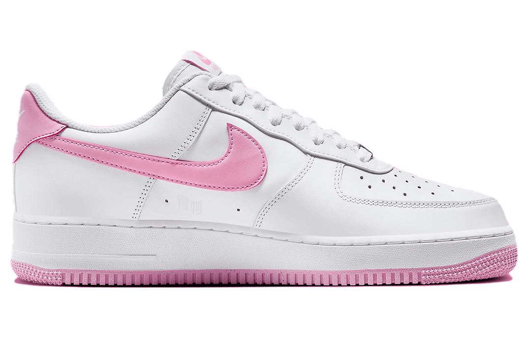 Кроссовки Nike Air Force 1 Low White Pink — фото 2