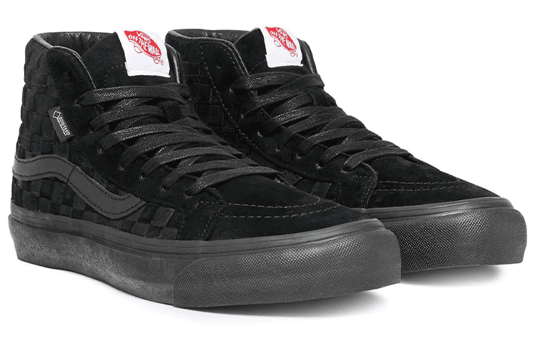 Кроссовки Gore-Tex x Vans SK8 LX All Black Checkerboard - изображение 3