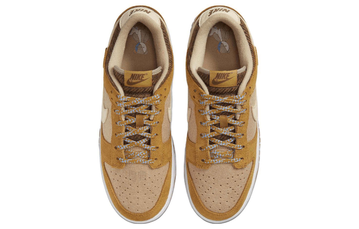 Кроссовки Nike Dunk Low "Teddy Bear" — фото 4