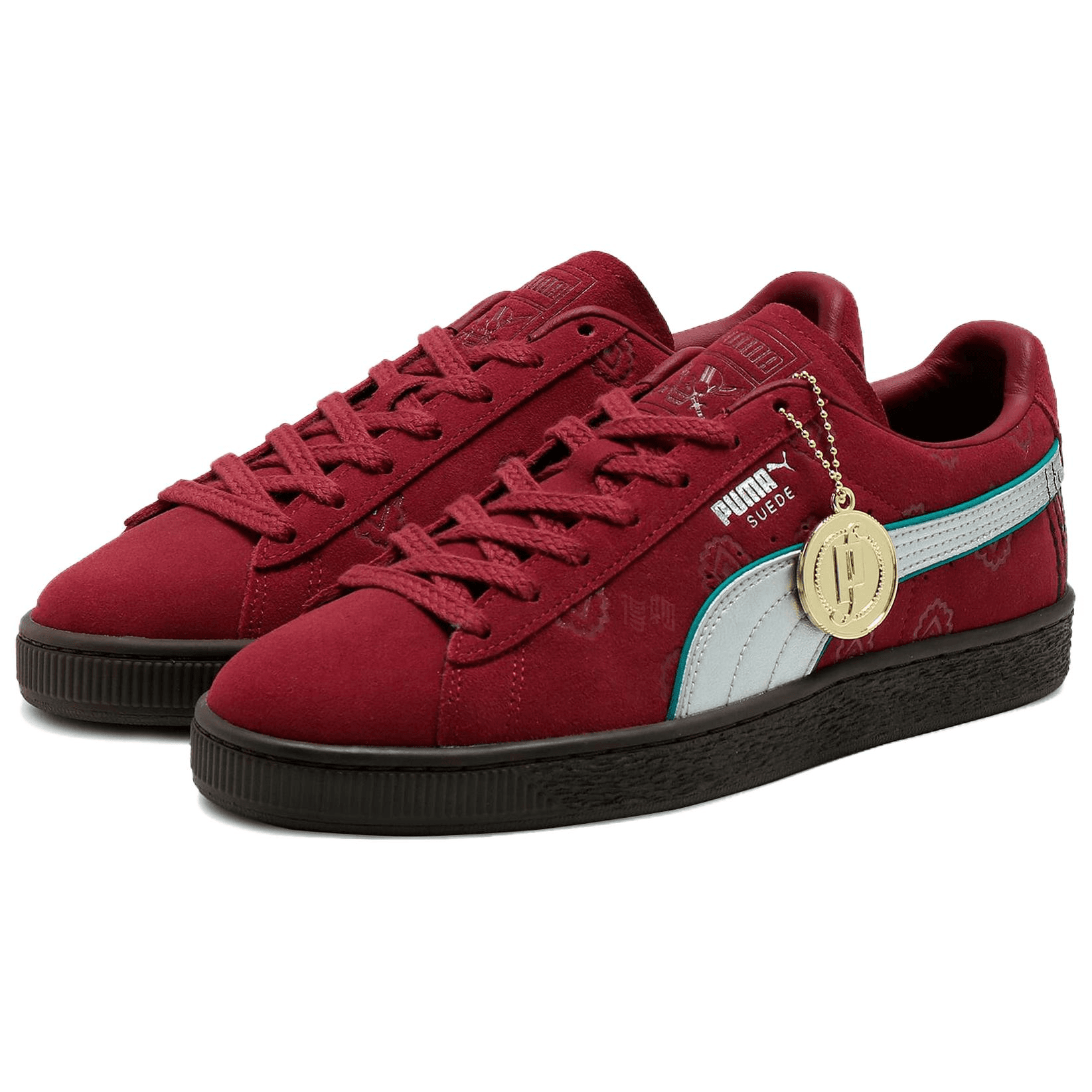 Кроссовки PUMA Suede Low Red - изображение 3