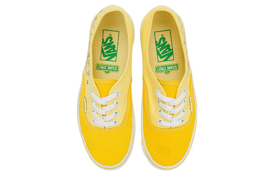 Кроссовки Vans x Sesame Street Authentic Yellow - изображение 3