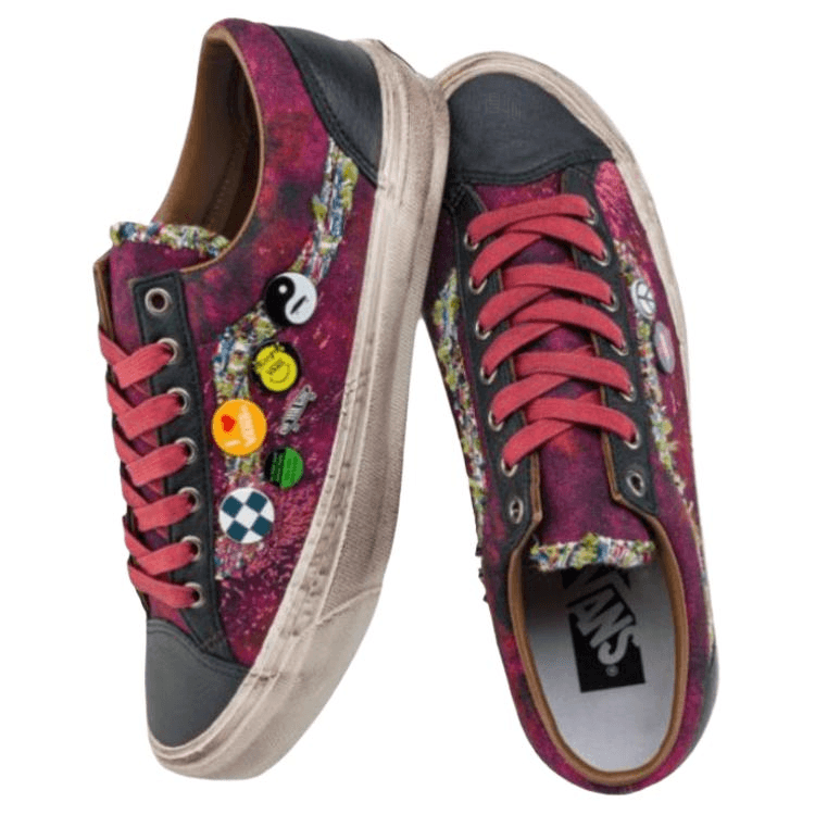 Кроссовки Vans Old Skool 36 LX Burgundy - изображение 4