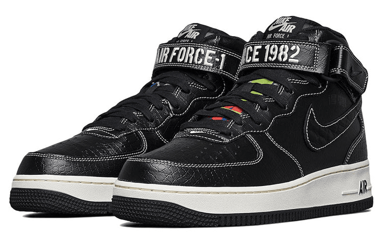 Кроссовки Nike Air Force 1 LX "Anniversary Edition" Black — фото 3