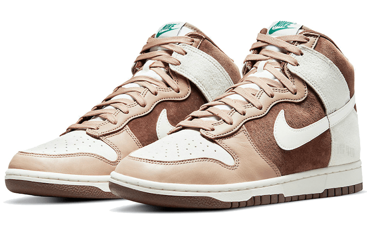 Кроссовки Nike Dunk Retro PRM "Light Chocolate" — фото 3