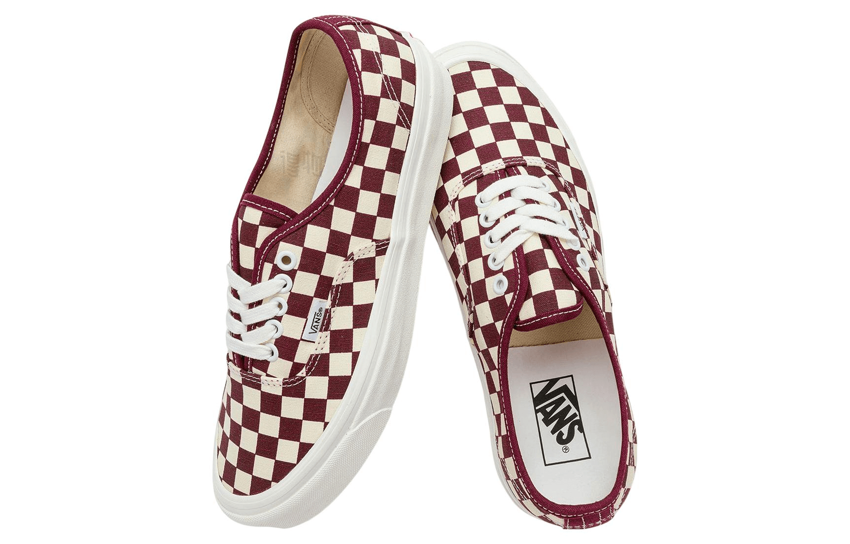 Кроссовки Vans Style 44 White Red - изображение 5