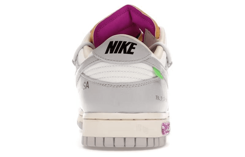 Кроссовки OFF-WHITE x Nike Dunk Low "The 50" — фото 4