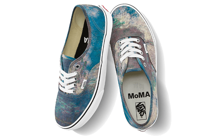Кроссовки MoMA x Vans Authentic "Water Lilies" - изображение 3