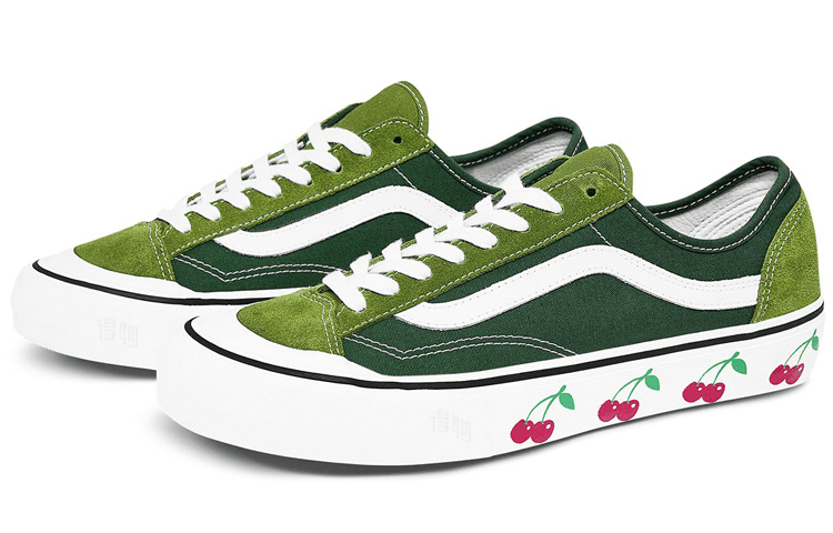 Кроссовки Vans Style 36 SF Green - изображение 2
