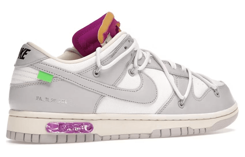 Кроссовки OFF-WHITE x Nike Dunk Low "The 50" — фото 3