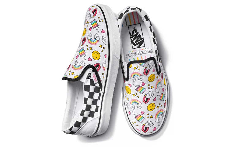 Кроссовки Flour Shop x Vans Slip-On - изображение 4