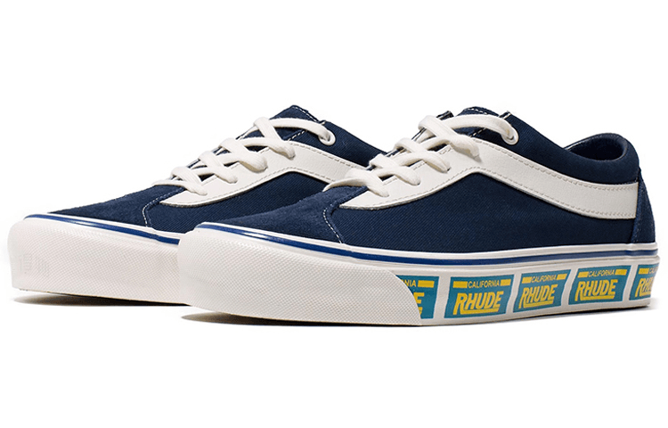 Кроссовки RHUDE x Vans Bold Ni Blue White - изображение 2