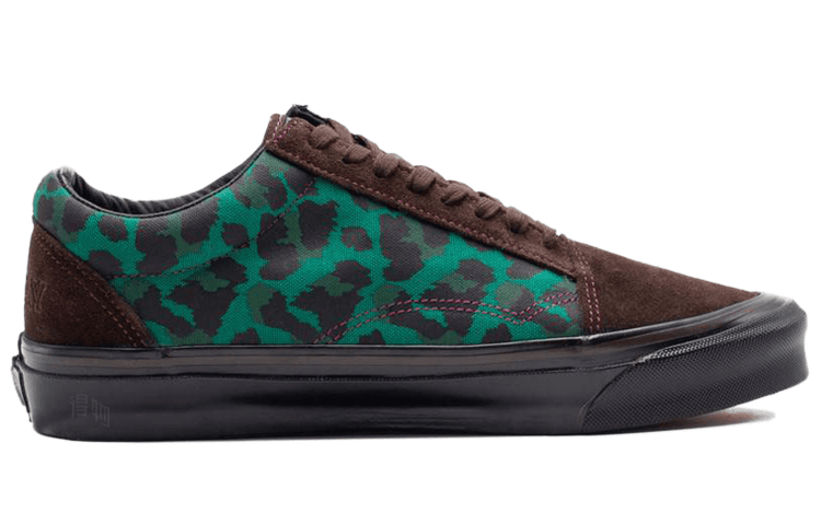 Кроссовки Stray Rats x Vans Old Skool Ns Lx Blue Black Leopard - изображение 2