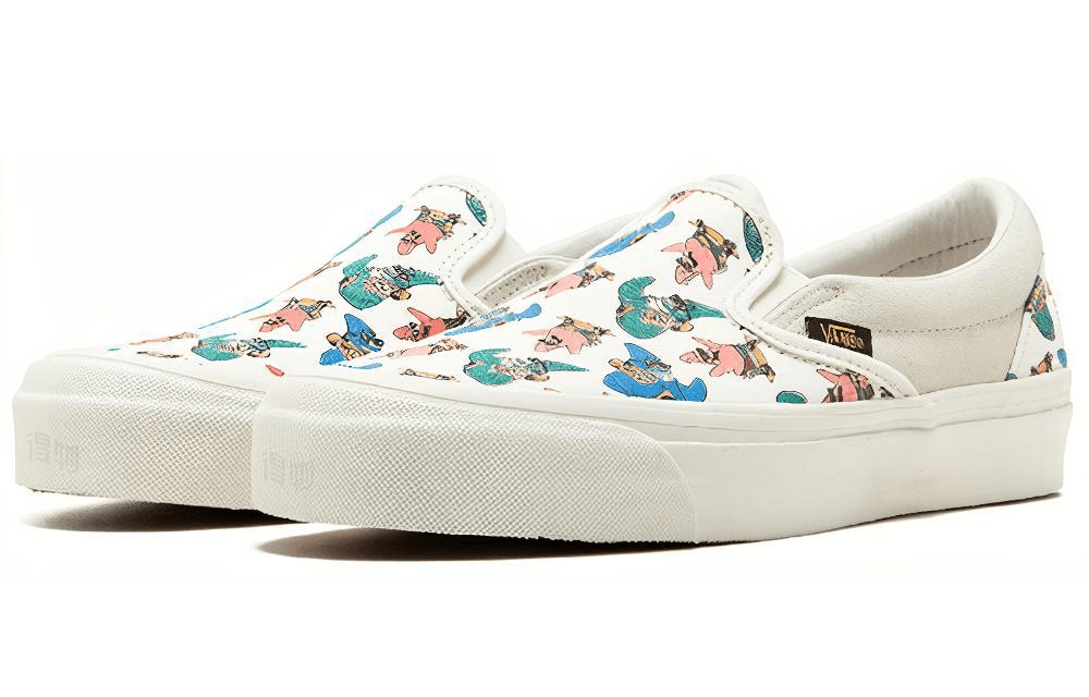 Кроссовки Vans Spongebob Slip-On White - изображение 2