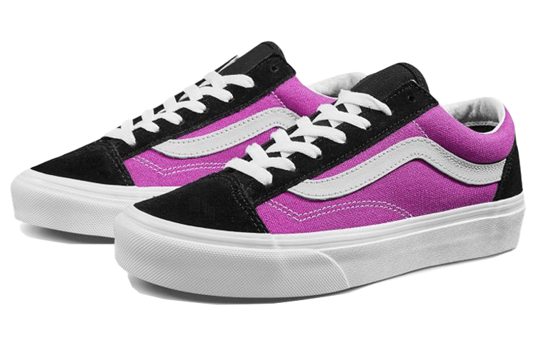 Кроссовки Vans Style 36 Black Purple - изображение 2