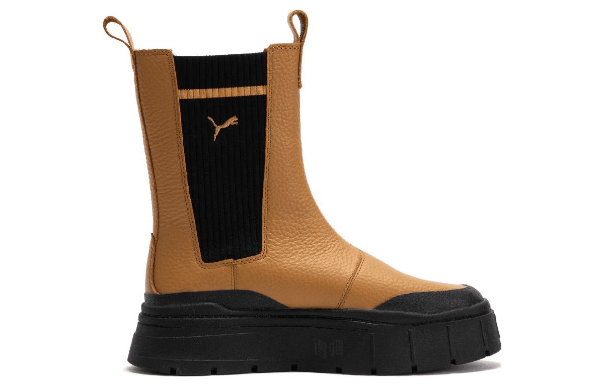 Кроссовки PUMA Mayze Stack Chelsea Brown Black - изображение 2