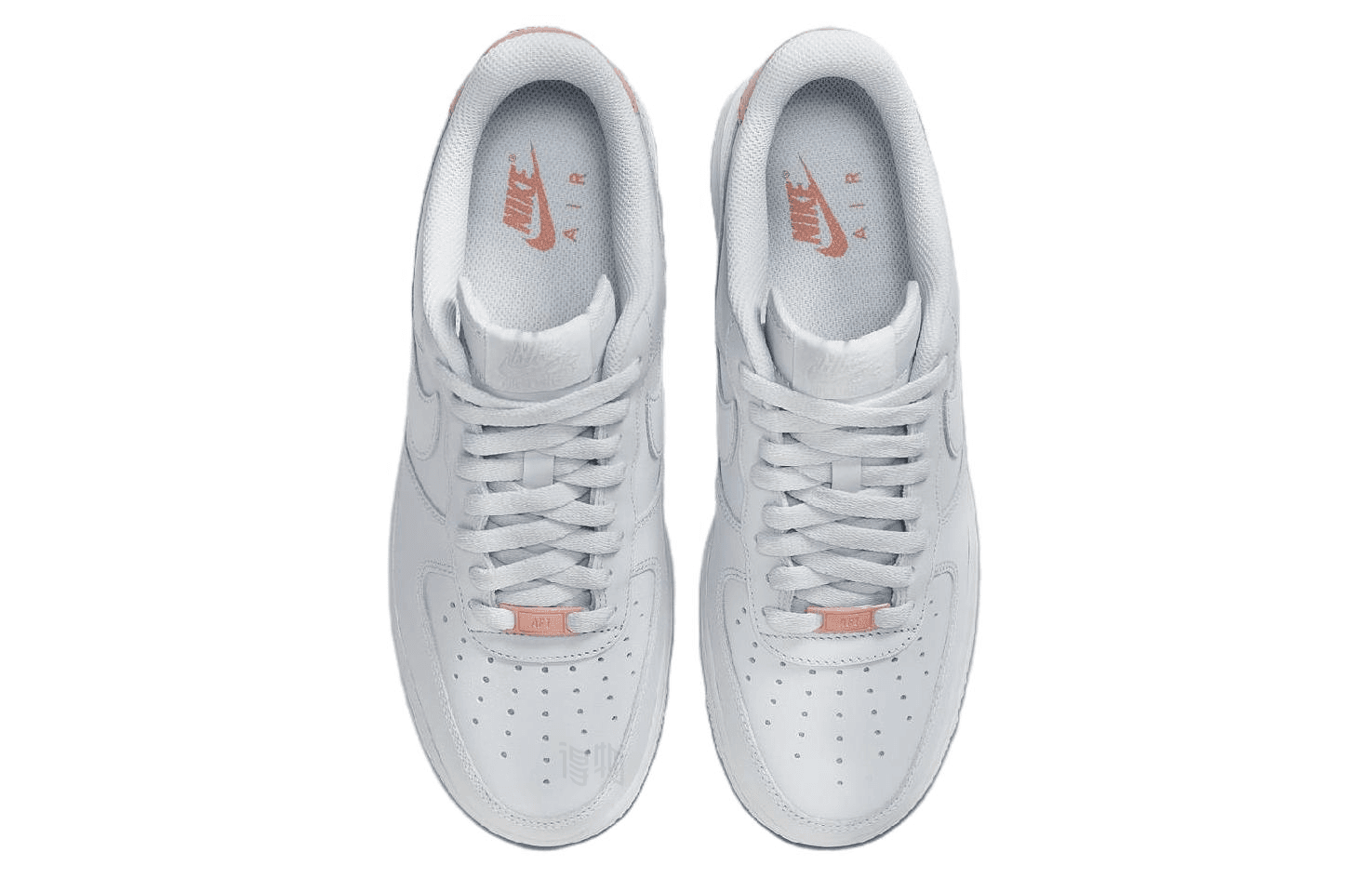 Кроссовки Nike Air Force 1 White Pink — фото 4