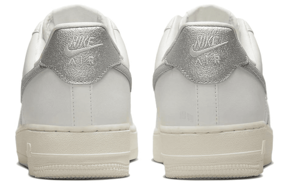 Кроссовки Nike Air Force 1 Low White Silver — фото 5