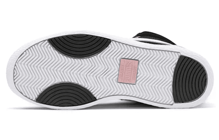 Кроссовки Puma Ralph Sampson Mid Suede Black Pink - изображение 5