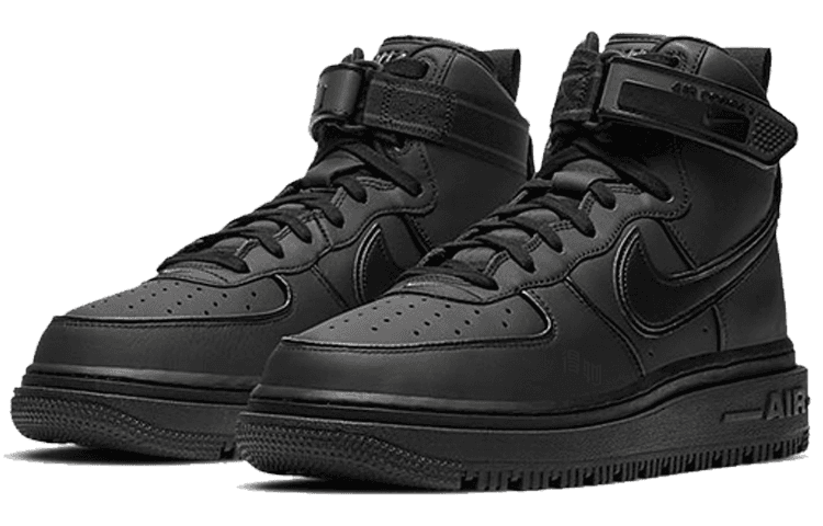 Кроссовки Nike Air Force 1 Boots Black - изображение 3
