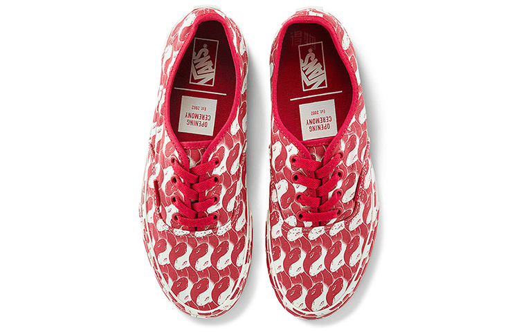 Кроссовки Opening Ceremony x Vans Authentic Red White - изображение 3