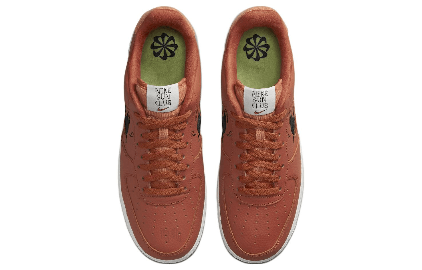Кроссовки Nike Air Force 1 Low 07 LV8 NN "Sun Club" — фото 4