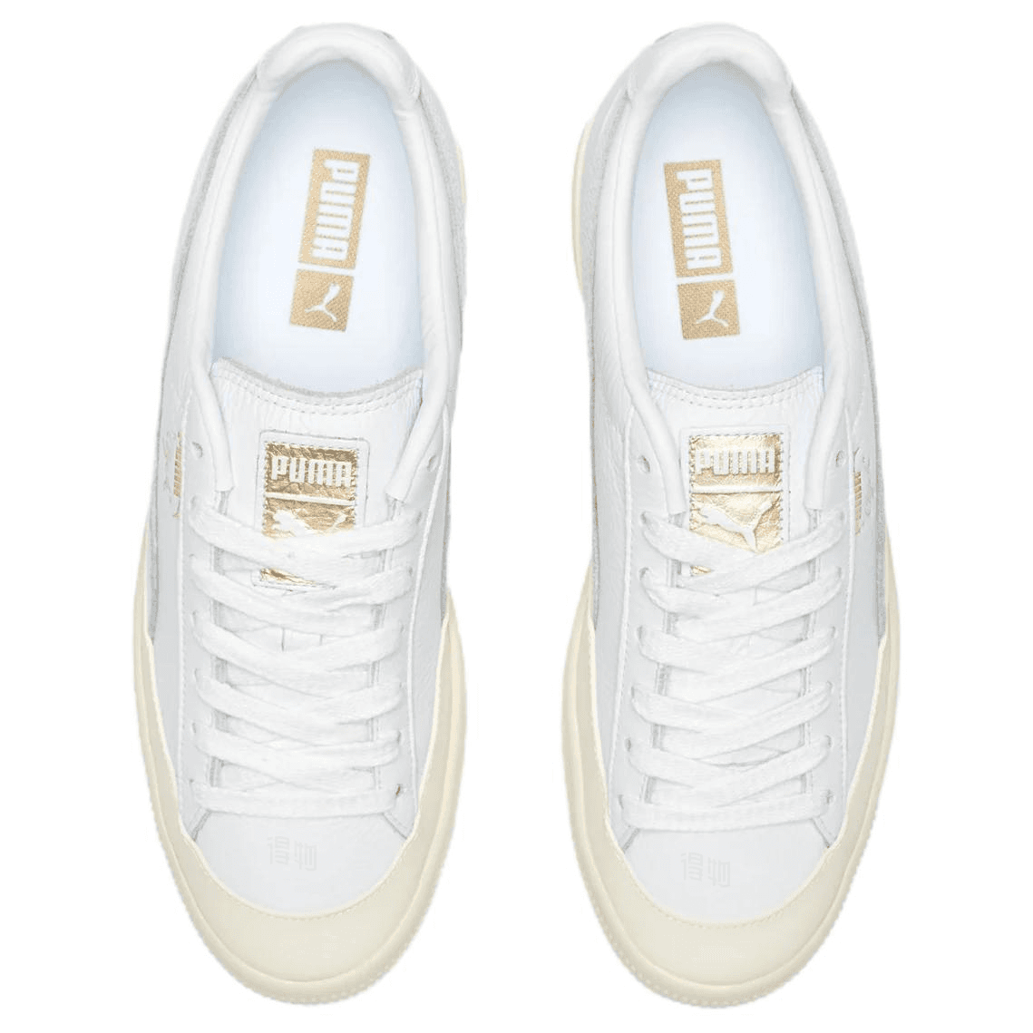 Кроссовки PUMA Clyde Rubber Toe White - изображение 4