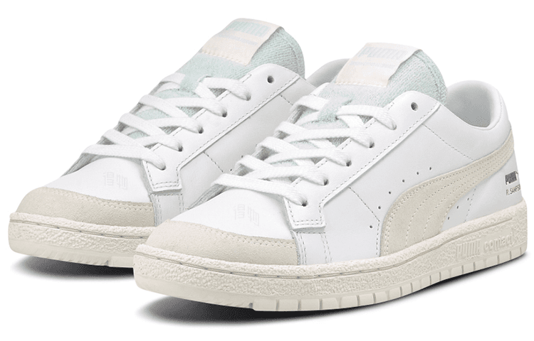 Кроссовки PUMA Ralph Sampson 70 Lo White Blue Yellow - изображение 3