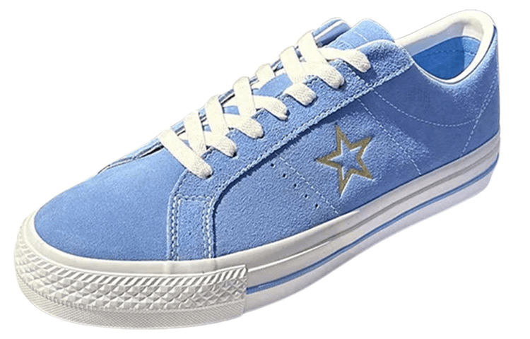 Кроссовки Converse One Star Blue Gold - изображение 4
