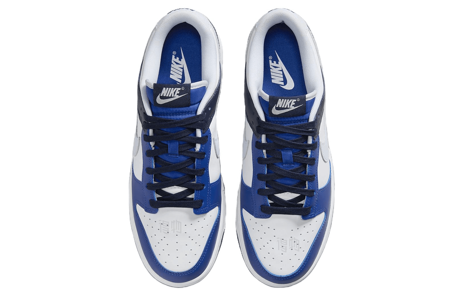 Кроссовки Nike Dunk Low White Blue — фото 4