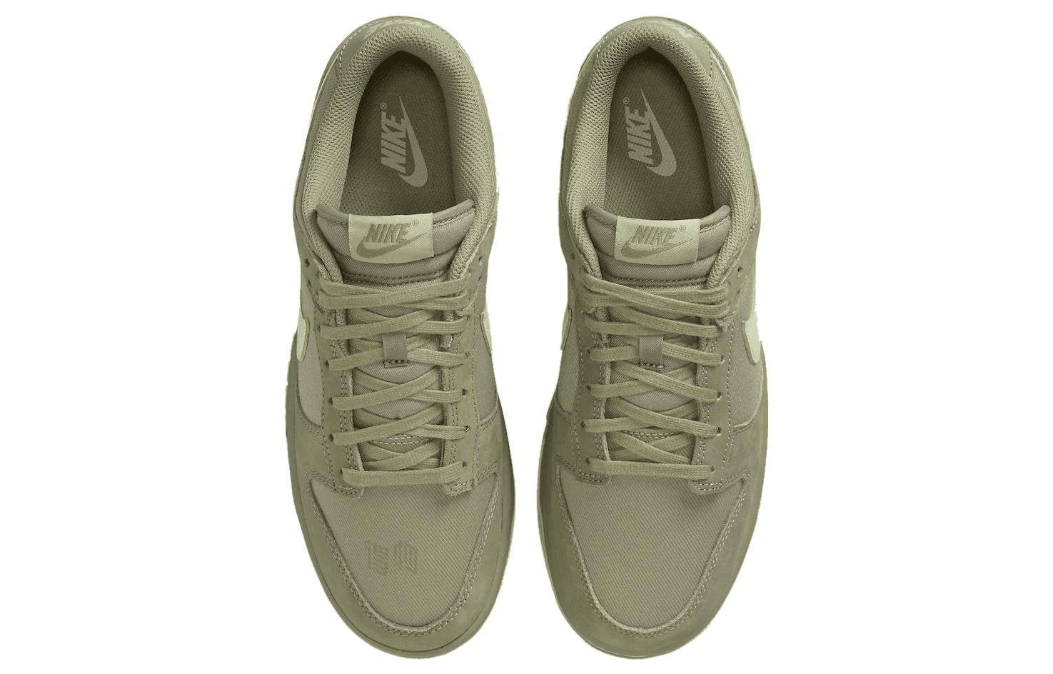 Кроссовки Nike Dunk Low Premium "Oil Green" — фото 4