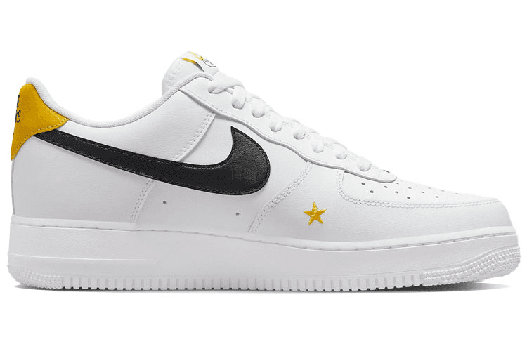 Кроссовки Nike Air Force 1 Low LV8 2 White Yellow — фото 2