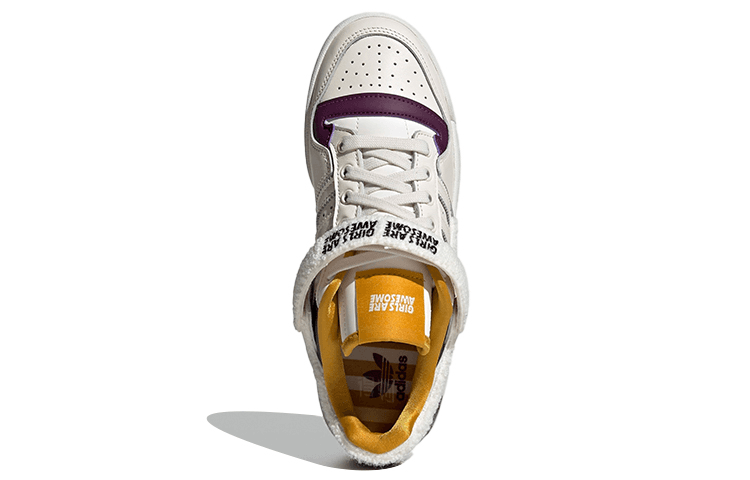 Кроссовки Girls Are Awesome x adidas Forum Low Off White Yellow - изображение 5