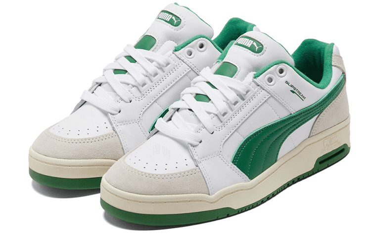 Кроссовки PUMA Slipstream Low Retro White Green - изображение 3