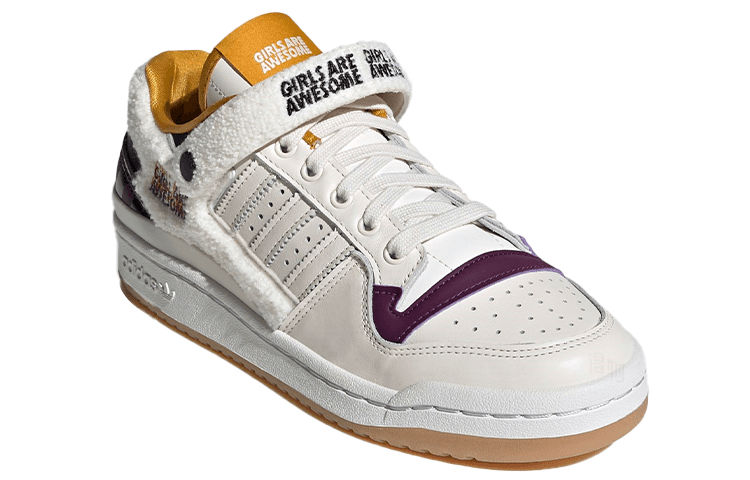 Кроссовки Girls Are Awesome x adidas Forum Low Off White Yellow - изображение 3