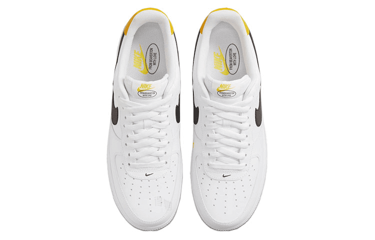 Кроссовки Nike Air Force 1 Low LV8 2 White Yellow — фото 4