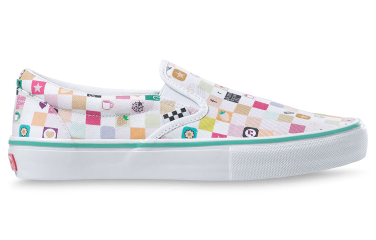 Кроссовки Frog Skate x Vans Slip-On Ltd White - изображение 2