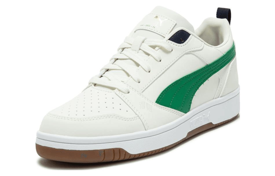 Кроссовки PUMA Rebound V6 Low White Green - изображение 3