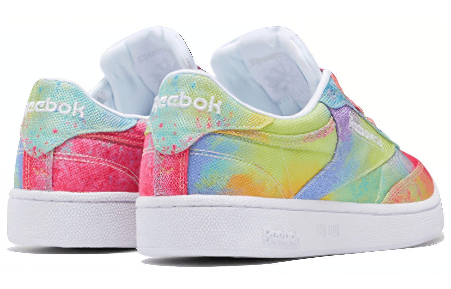 Кроссовки Reebok Club C 85 Pastel Tie-Dye - изображение 4